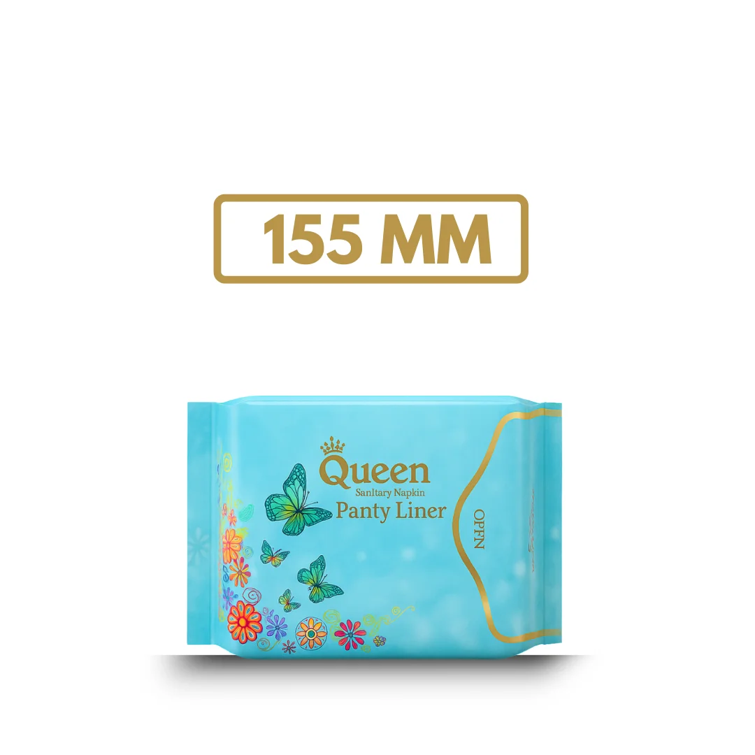 Queen 155 MM Panty Liner - 25 Pads