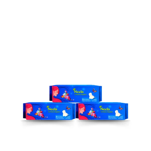 Neela Sanitary Napkin - 3 Pack Combo